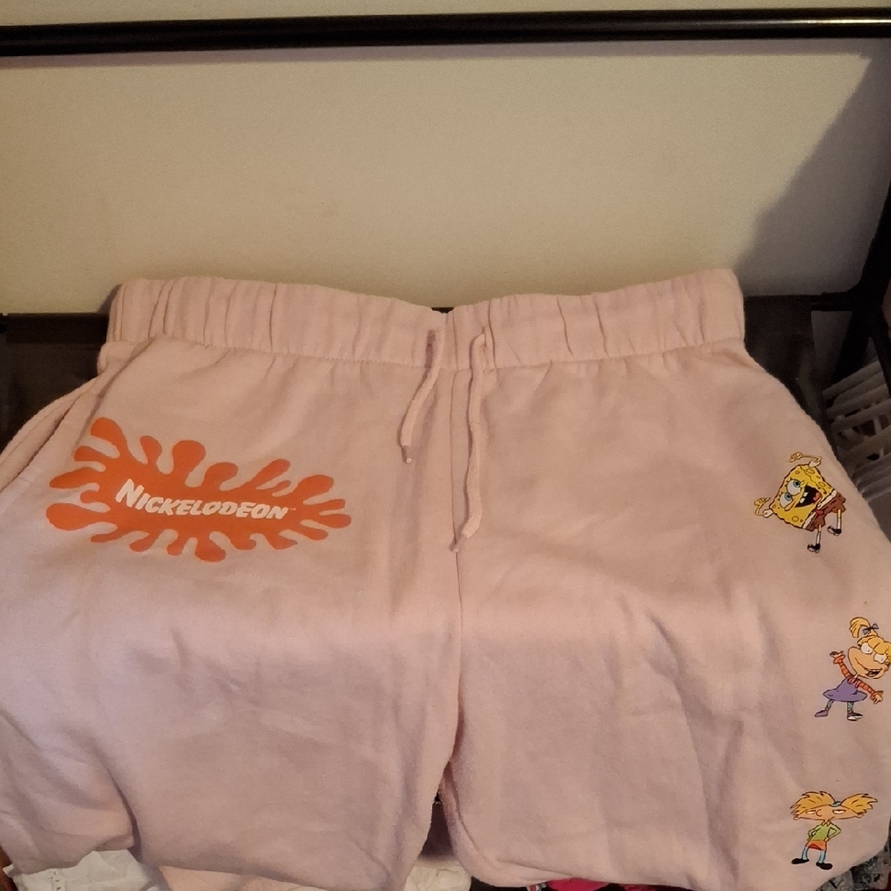 Nickelodeon Light Pink Sweatpants